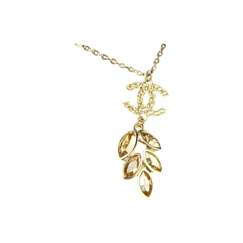 CHANEL Double C Metal Necklaces Women's