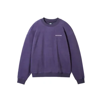Muscle Dog Sweatshirt Men's Purple
