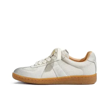 VCA Skateboard Shoes Women's Low Top Ecru