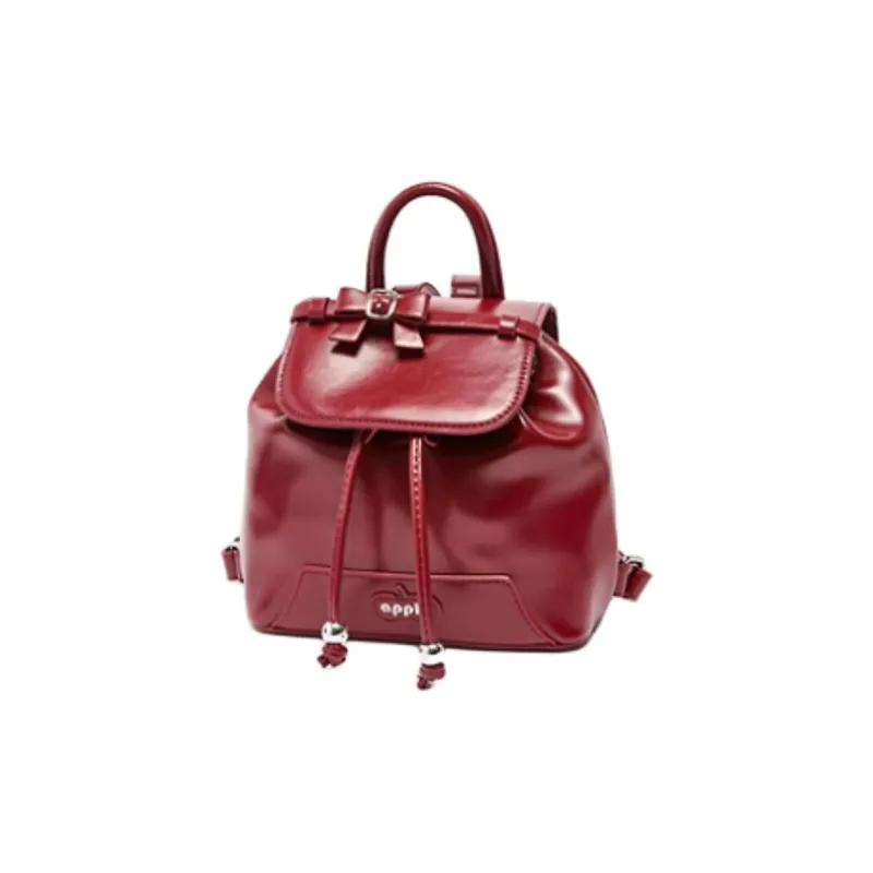 Three Blessings PU Backpack Medium Size Women's Multicolor-11