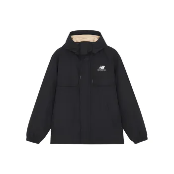 New Balance Jackets Men Black