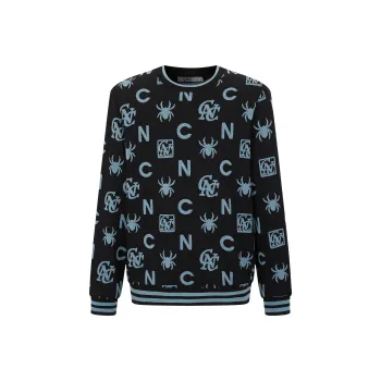 C'N'C Trend Series Sweatshirt Unisex Black Floral