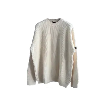 Balenciaga SS24 Sweater Loose Fit Style Men's White