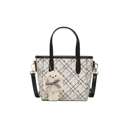 Three Blessings PU Basket Bag, Shoulder Bag, Crossbody Bag, Handbag Medium Size Women's Multicolor