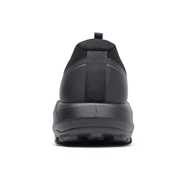 ΛOLUNKΛ Anti Slip Wear Resistant Low Top Casual Shoes Men's Black-4