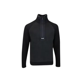 HUGO BOSS Half Zip Regular Fit Sweater