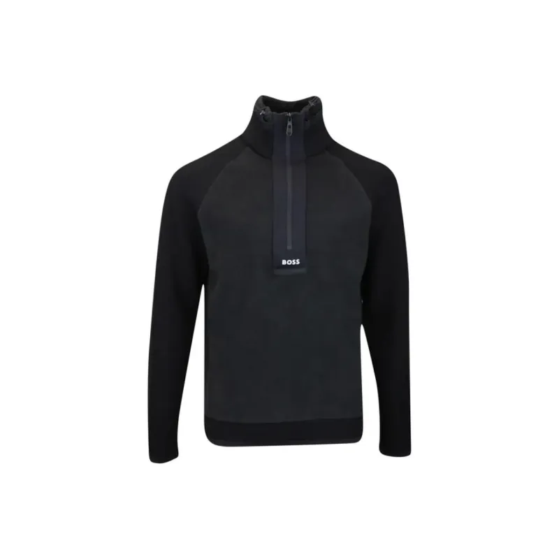 HUGO BOSS Half Zip Regular Fit Sweater-0