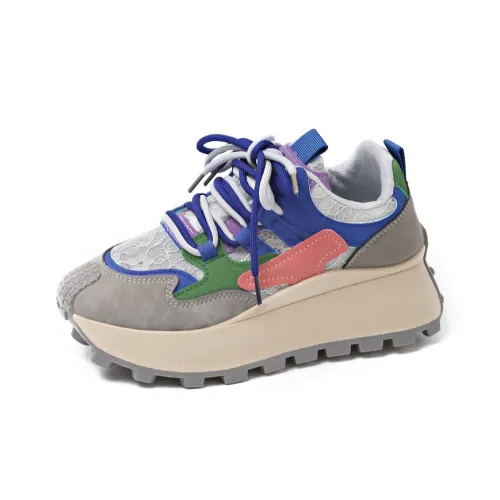 Boogie Bear Height Increasing Low Top Chunky Sneakers Women's