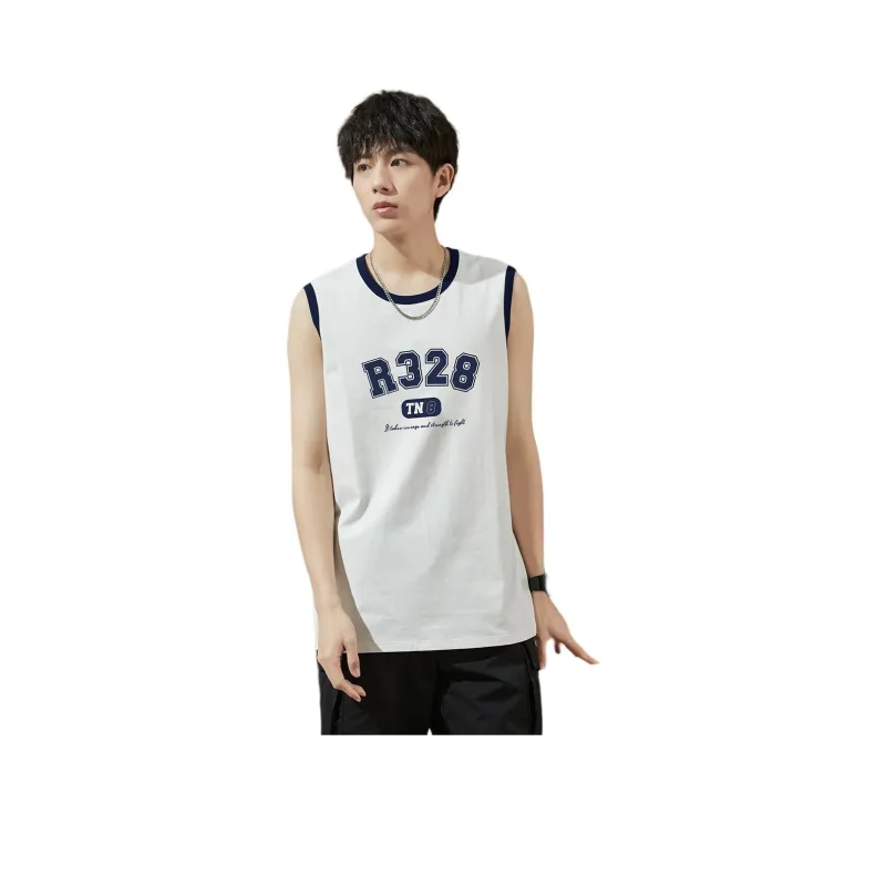 Tonlion Tank Top Men's Raw White-0