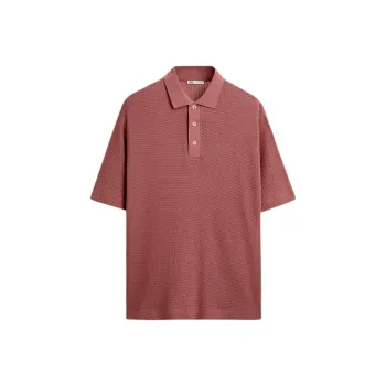 ZARA Polo Shirt Men's Strawberry