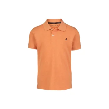 NAUTICA Polo Shirt Unisex Orange Sunset