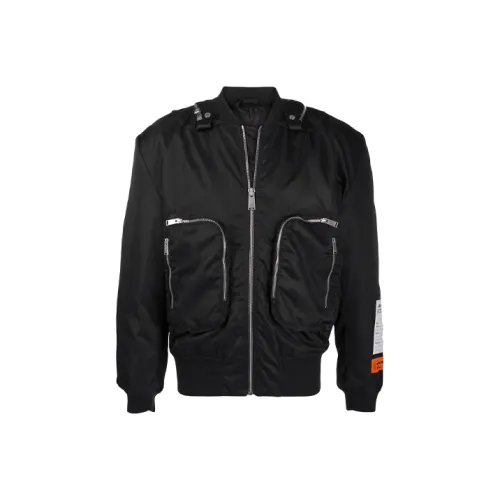 HERON PRESTON Jackets Men Black