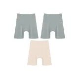[3 Pack]Dark Gray Green+Dark Gray Green+Nude Skin