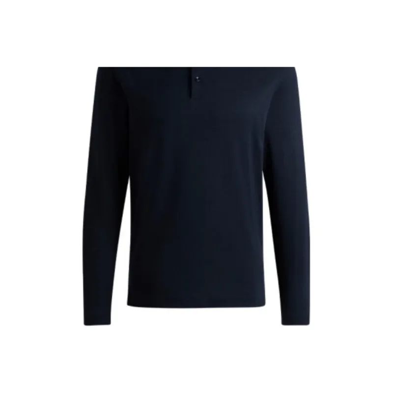 HUGO BOSS FW24 Polo Shirt Men's Dark Blue-4