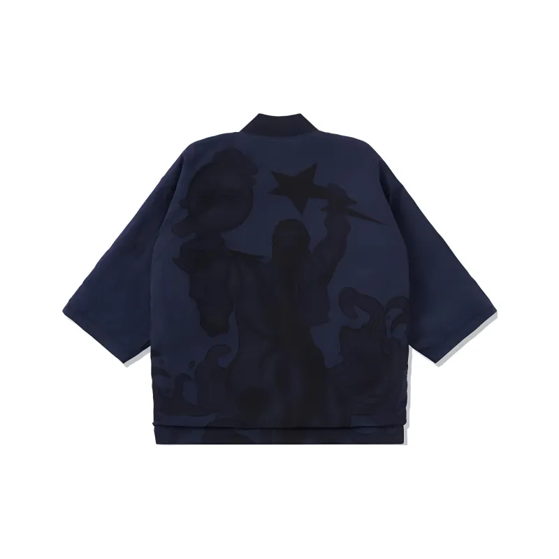 A BATHING APE x Alpha Industries FW23 Jackets Coats Unisex Dark Blue-1