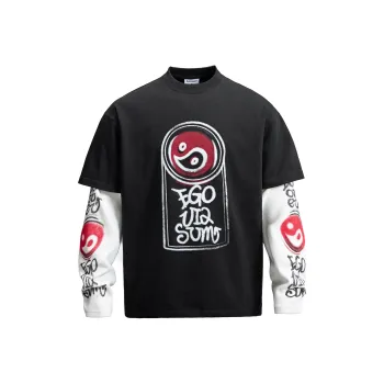 Eusoueu Sweatshirt Unisex Black
