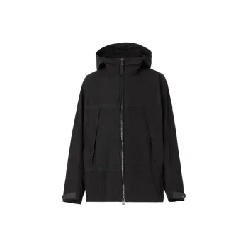 Burberry Hooded Zip Up Jacket