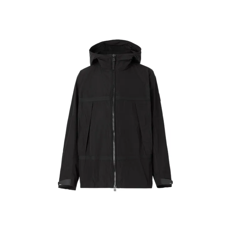 Burberry Hooded Zip Up Jacket-0