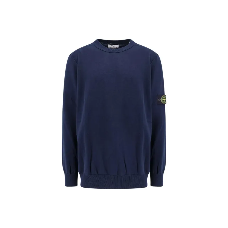 STONE ISLAND Compass Patch Crewneck Jumper-0