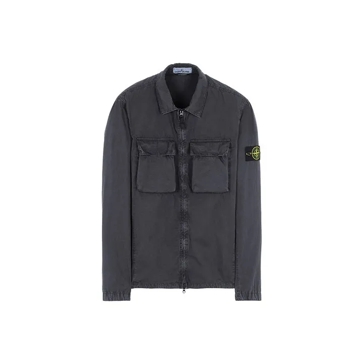 STONE ISLAND SS22 Jacket Men's Charcoal-0