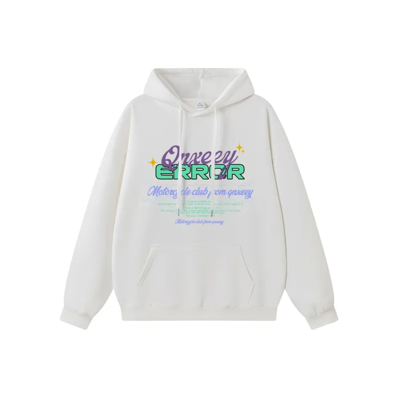 Qnxeey Sweatshirt Unisex Burgundy-5