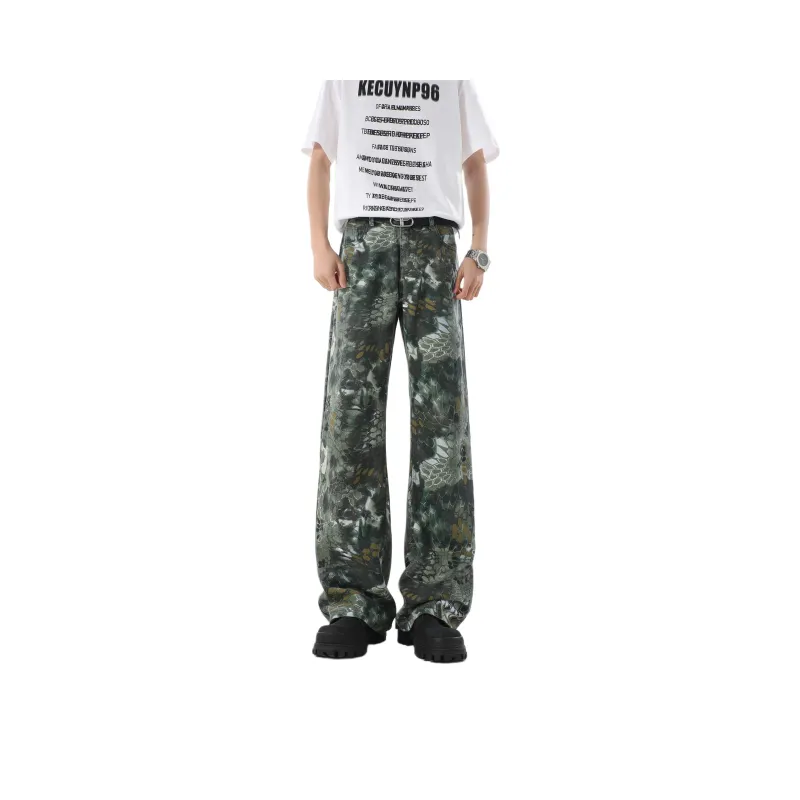 Magmode Jeans Unisex Green-3