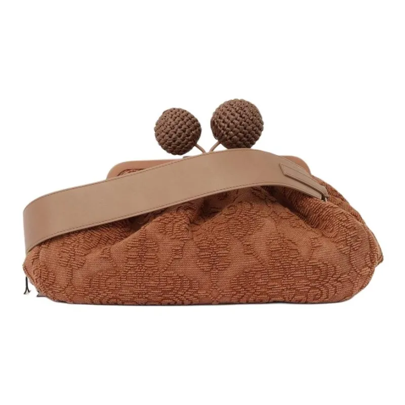 WEEKEND MaxMara Cotton Handbag Women's Brown-1