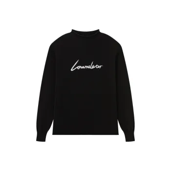 LOVE ME LATER Sweaters Unisex Black