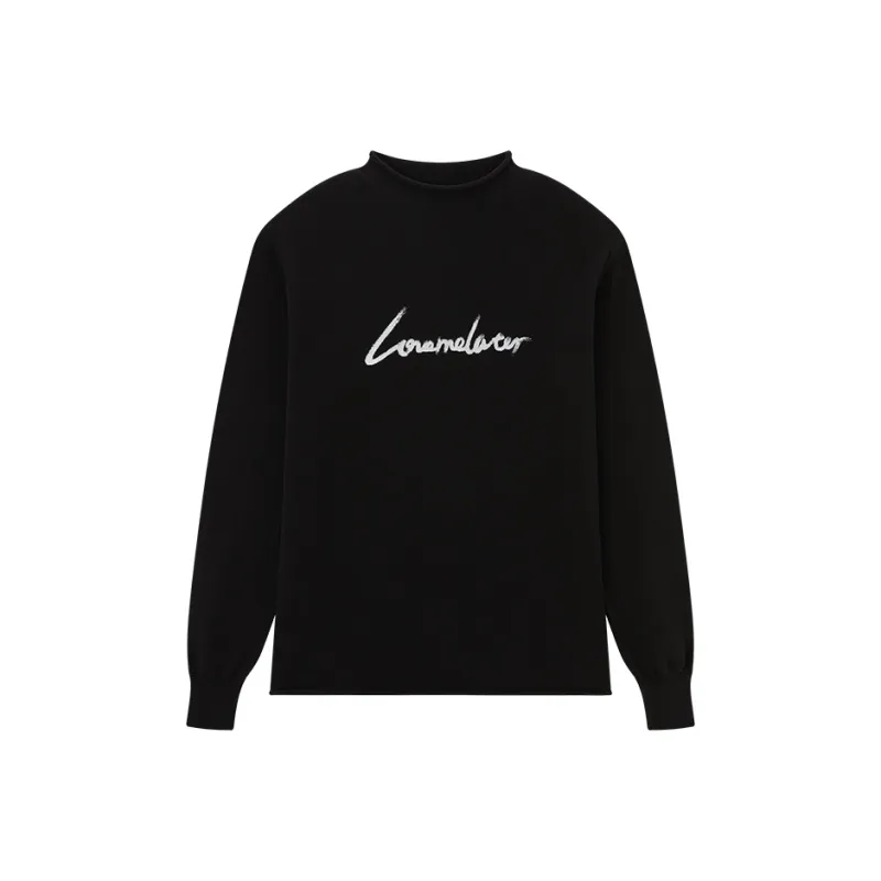 LOVE ME LATER Sweaters Unisex Black-0