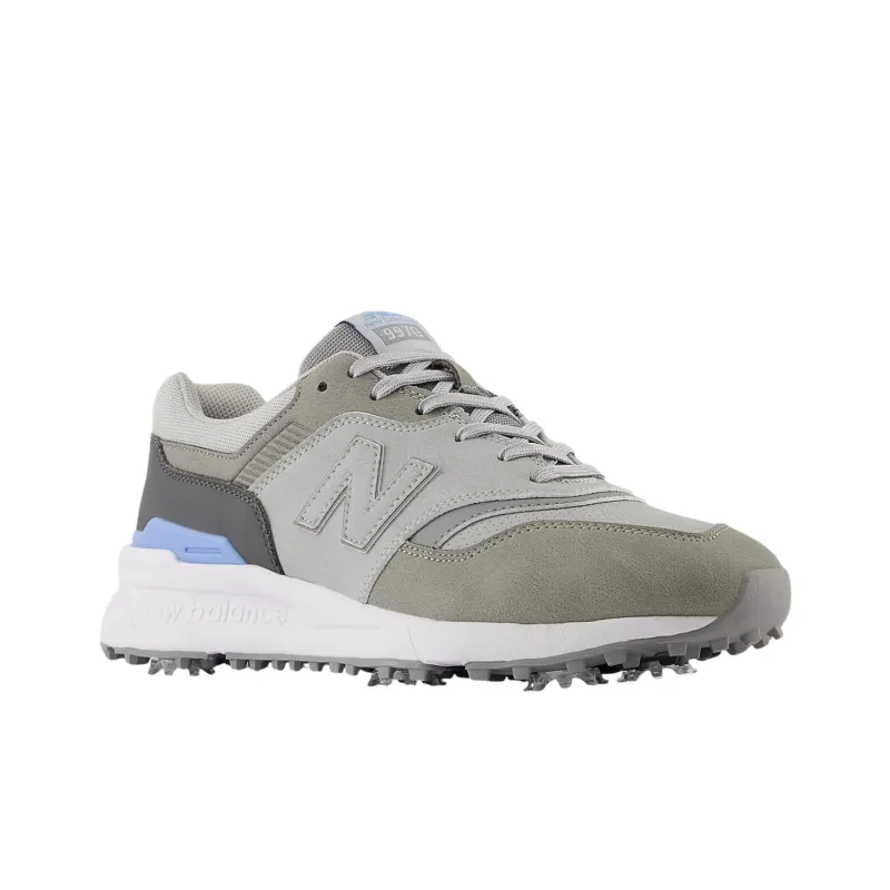New Balance NB 997 Anti Slip Wear Resistant Low Top Golf Shoes Unisex Gray Blue-2