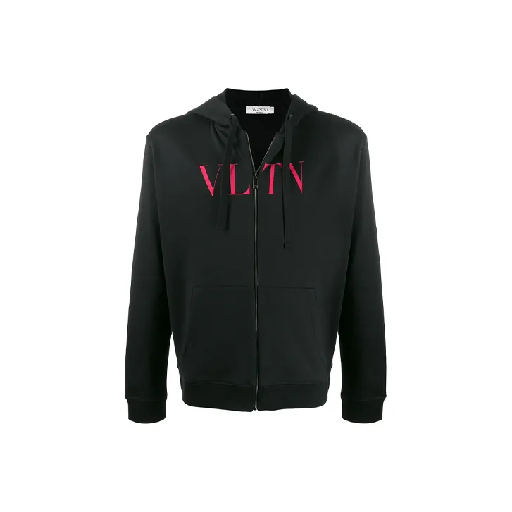 Valentino Jackets Coats Men's Black-0