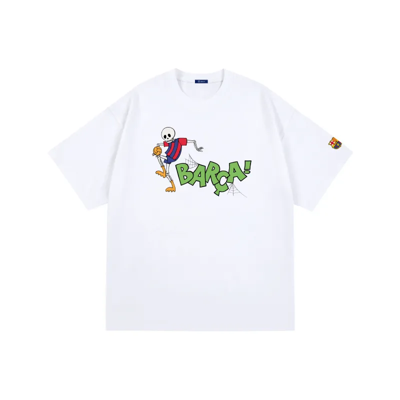 FCB ARCELONA T Shirts Unisex-4