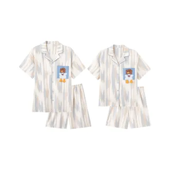 Qiao Ni Tong Unisex Pajama Sets