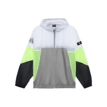 LiNing Badfive Jacket Men's White Gray