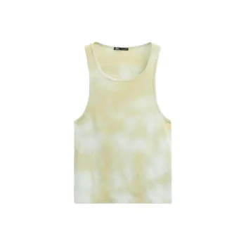 ZARA Tank Tops Men Khaki