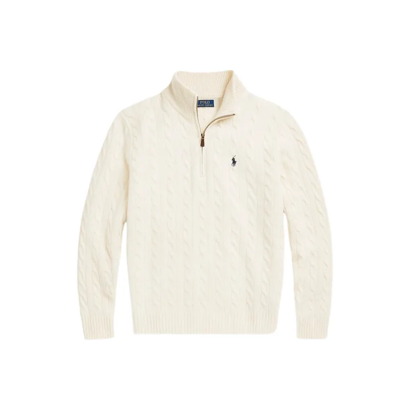 Polo Ralph Lauren Sweater Men's Cream White-0
