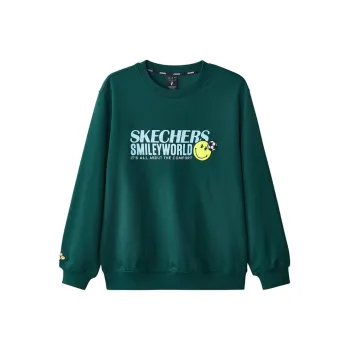 Skechers Sports Life Collection Sweatshirt Men's Yellow Pine Green