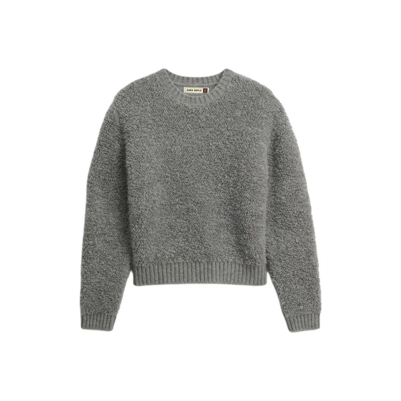 ZARA Sweaters Men Gray-0
