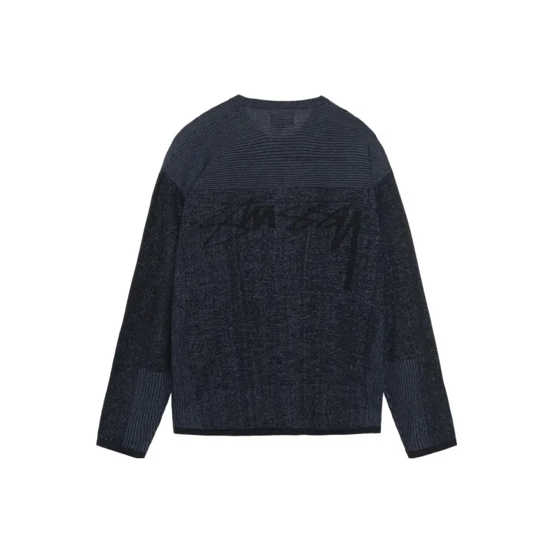 Stussy Engineered Panel Sweater-5