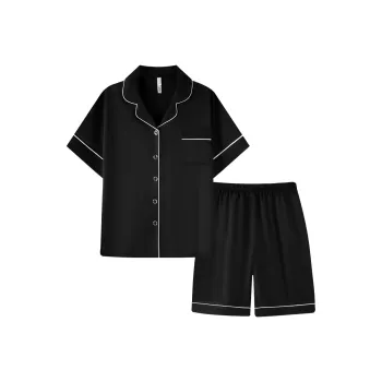 DAMOS·LOVE Pajama Set Men's Black