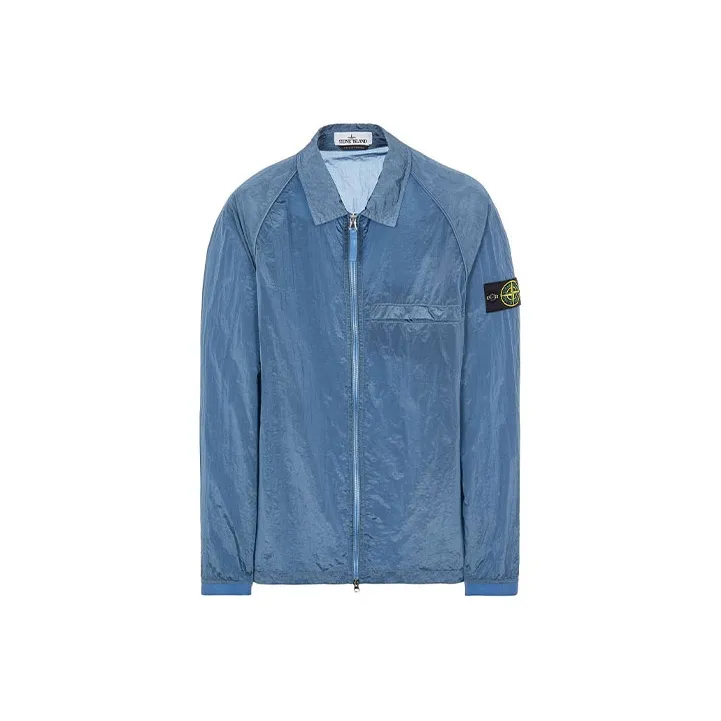 STONE ISLAND Jacket Fall Men's Blue-0