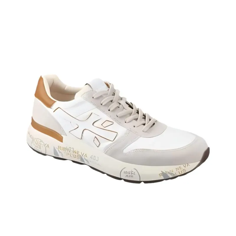 PREMIATA Mick Low Top Casual Shoes Men's Gray White-2