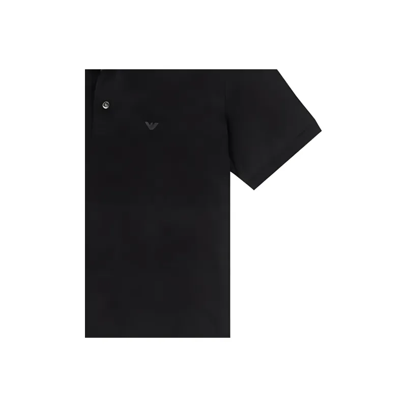 EMPORIO ARMANI Polo Shirts Men Black-2