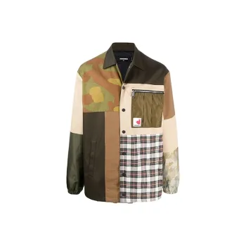 DSQUARED 2 FW21 Coat Jacket Men's Green