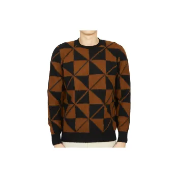 Drumohr Knitwear Men Brown