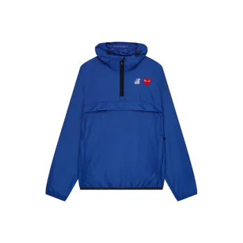 Comme Des Garcons Play X K Way Logos Half Zip Jacket