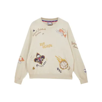 JACK JONES· x NBA Sweater Knitwear Men's Khaki