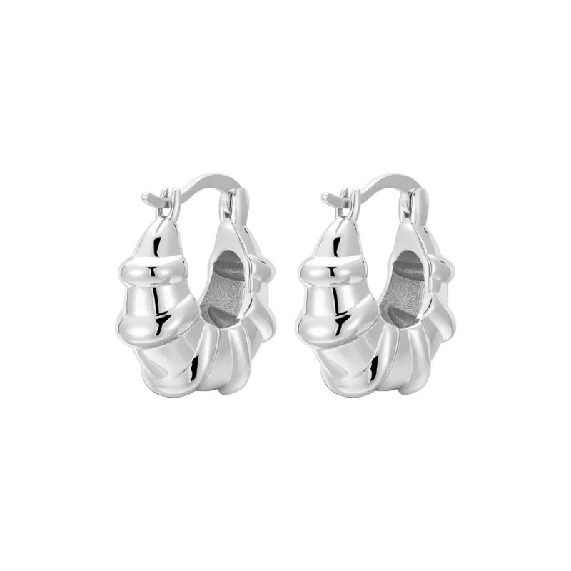 LYUMIN S925 Silver Earrings Women's-4