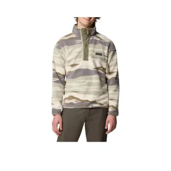 Columbia Helvetia Printed Half Snap Printed Fleece Pullover Sweatshirt Men's Multicolor
