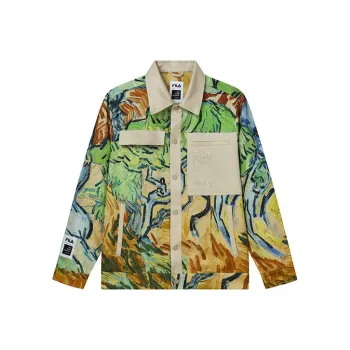 FILA Vincent Van Gogh Jackets Men All Over Print